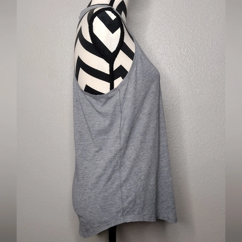 Lululemon Women's Gray Workout Running Athletic Tank Top Sz 16